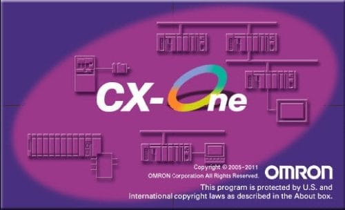 Omron CX One Software, Omron plc software