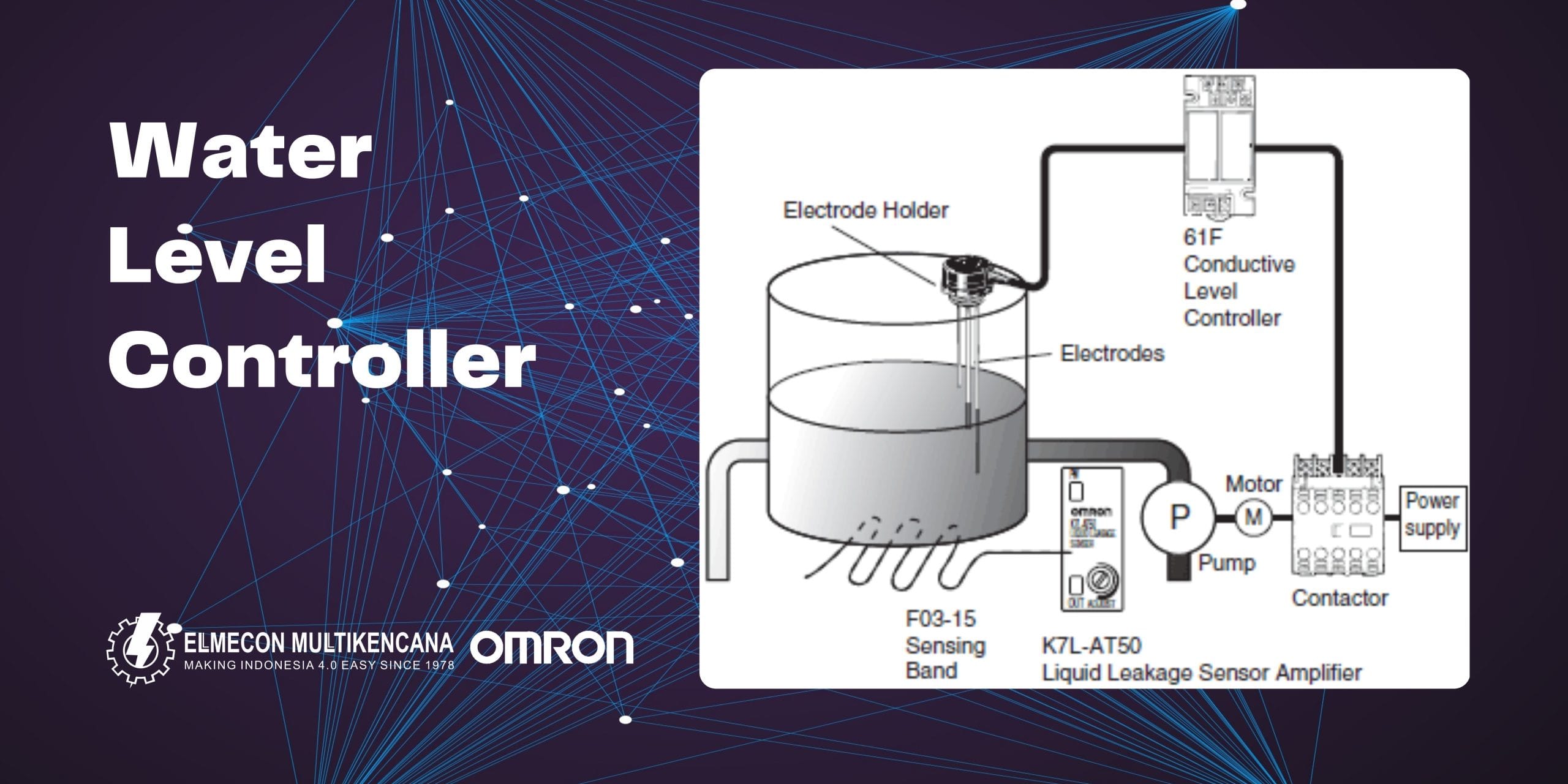 Water Level Controller Wlc Omron Apa Saja Komponen Yang Di Perlukan