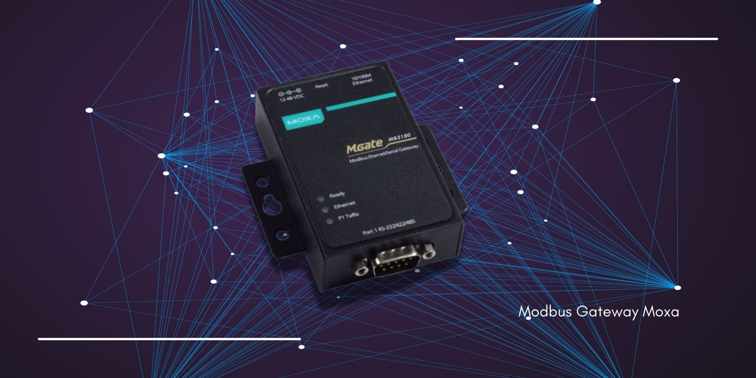 Modbus gateway moxa