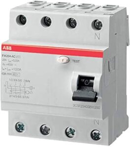 Earth Leakage Circuit Breaker (ELCB RCCB) abb