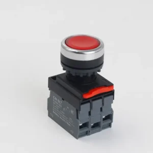 EPSLA6H-01D 1NC AC 220V Flush Momentary Red φ22mm