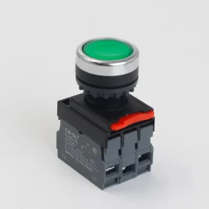 EPSLA6H-10D 1NO AC.DC 24V Flush Momentary Green φ22mm