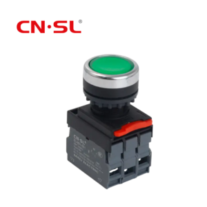 EPSLA6H-10D 1NO AC.DC 24V Flush Momentary Green φ22mm