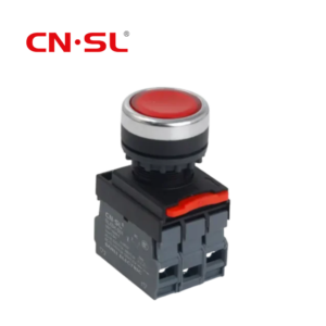 EPSLA6H-10BN 1NO Flush Momentary Red φ22mm