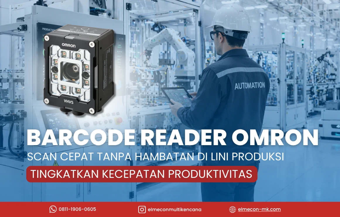 Omron VHV5-F_ Barcode Reader Autofocus Super Cepat untuk Lini Produksi