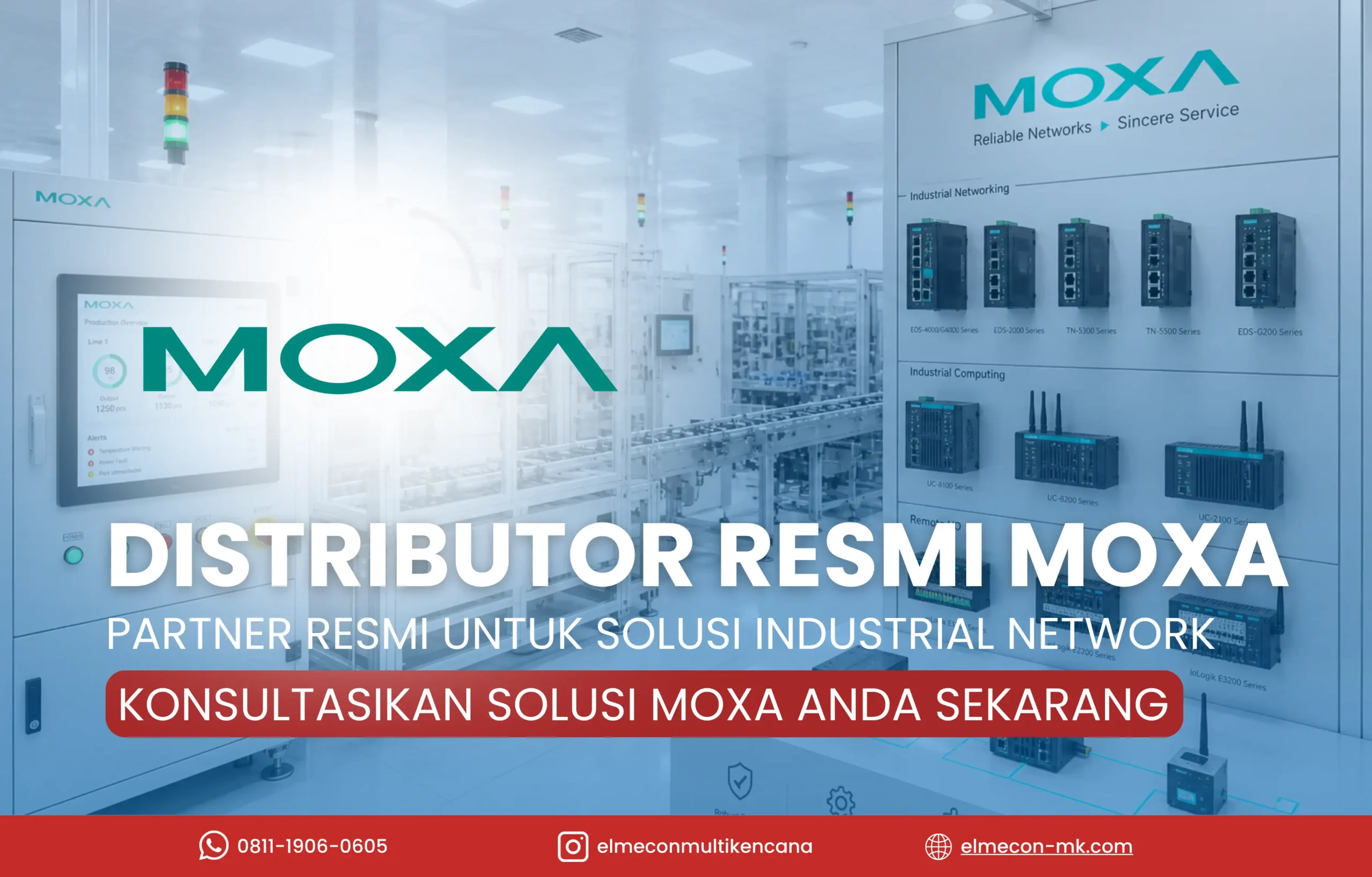 Distributor MOXA Indonesia Resmi Elmecon Multikencana