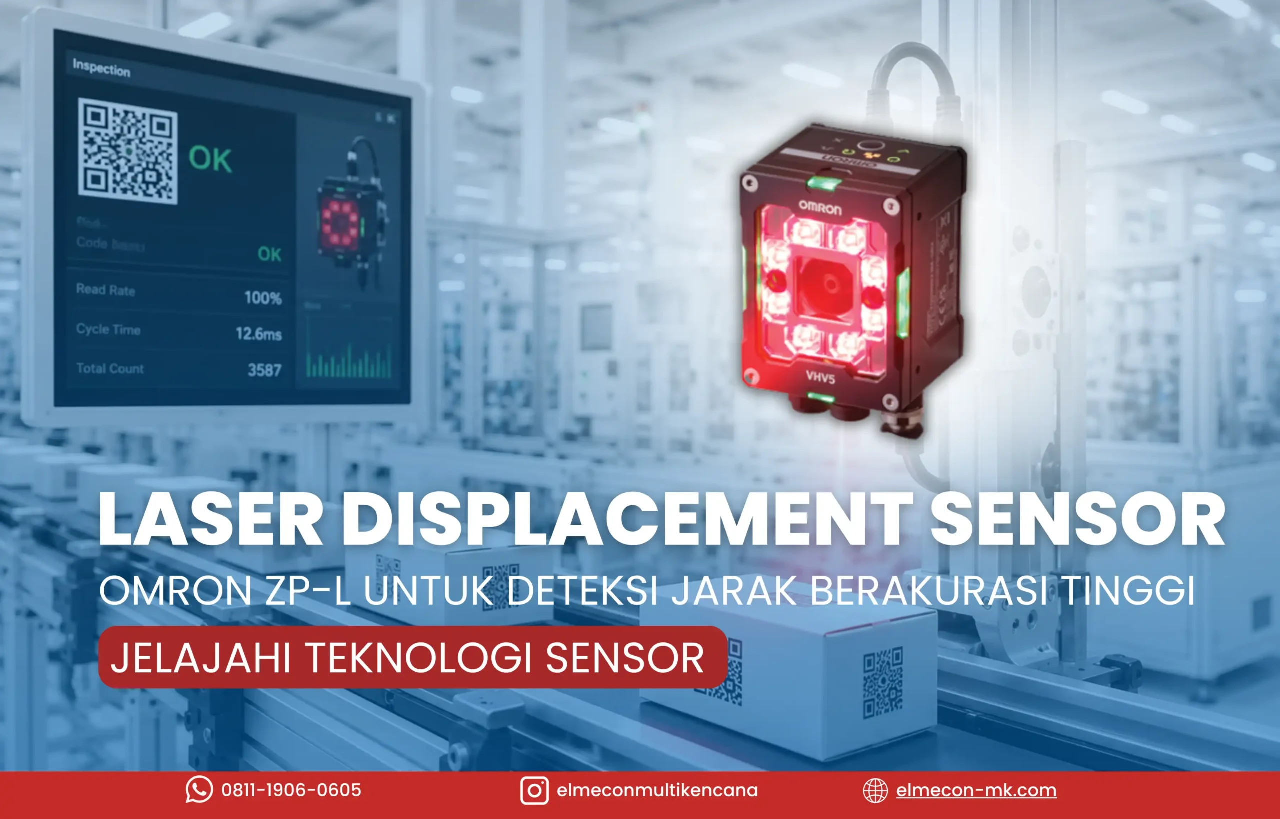 Omron Laser displacement