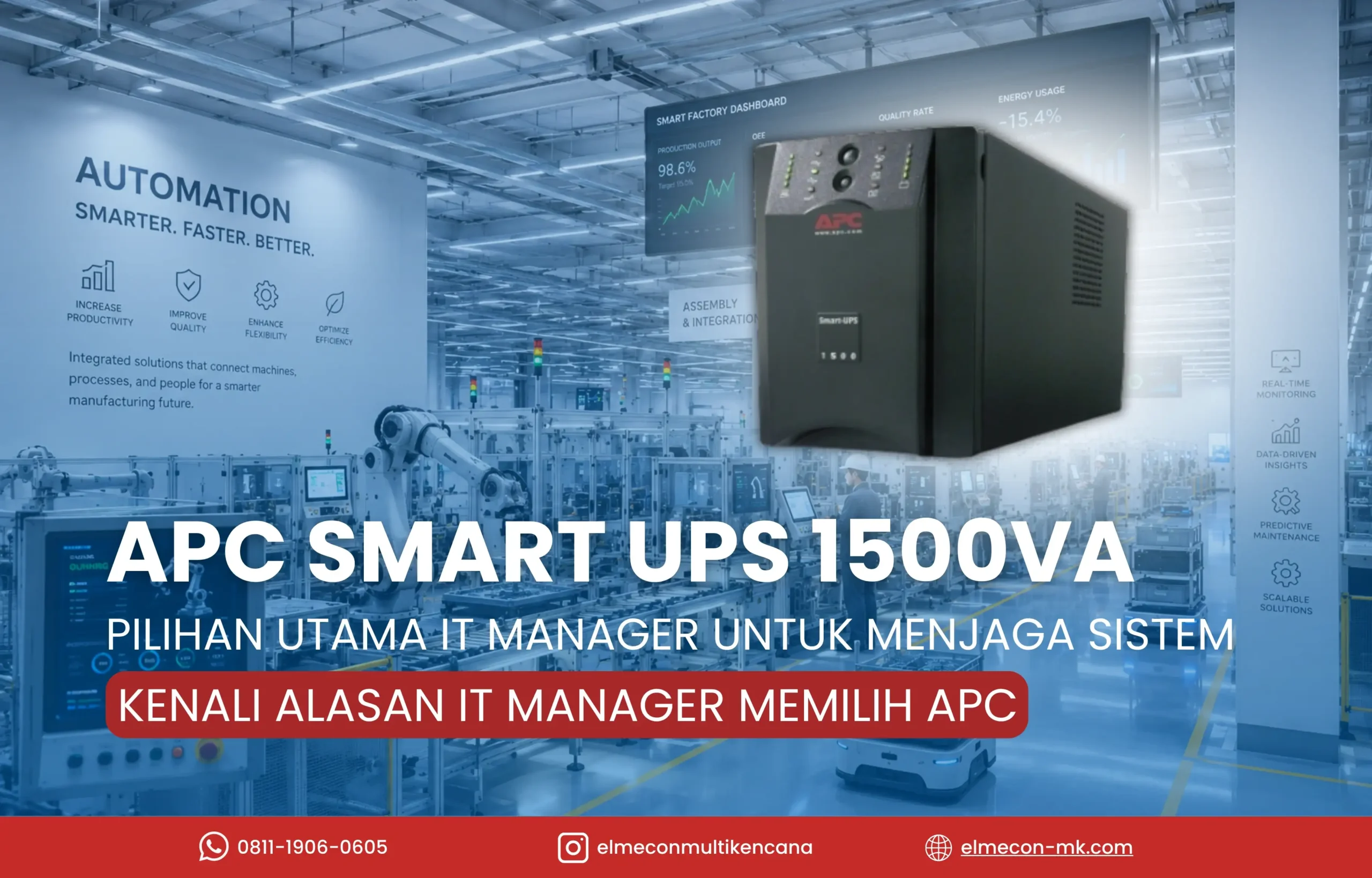APC SMART UPS 1500VA