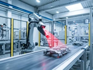 Aplikasi Laser Displacement Sensor di Industri